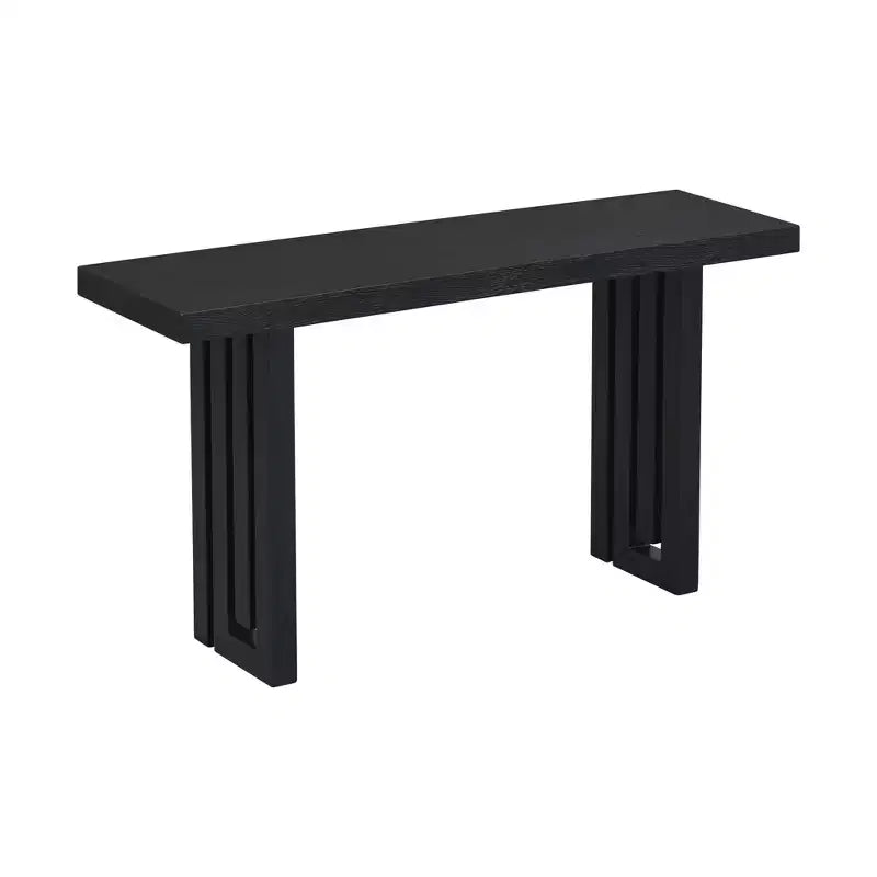 Console de Table au Design Unique avec Rayures Verticales Uniques pour Entrée, Couloir, Salon, Foyer, Corridor