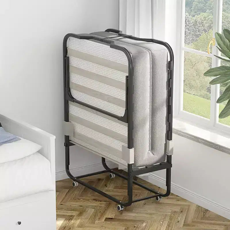 Lit pliant moderne une place avec matelas inclus