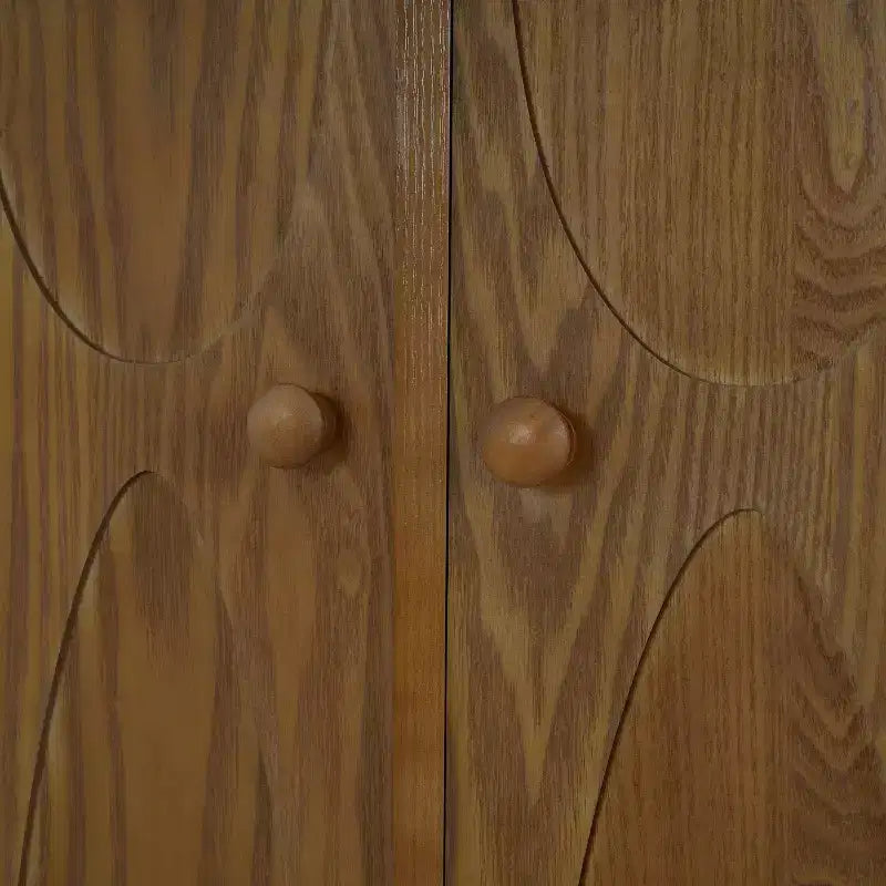Buffet de cuisine moderne avec quatre étagères réglables et portes