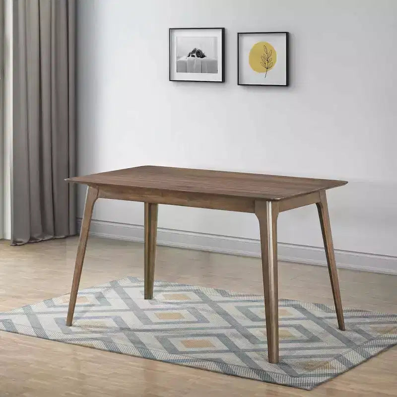 New Classic Furniture,Table de comptoir de salle à manger en bois en noyer