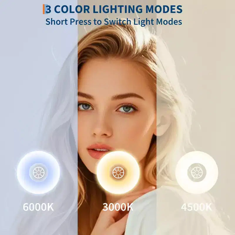 Miroir de salle de bain LED arqué doré 24x32 pouces - Anti-buée, éclairage avant et arrière avec fonction mémoire, 3 températures de couleur, contrôle tactile (Doré)