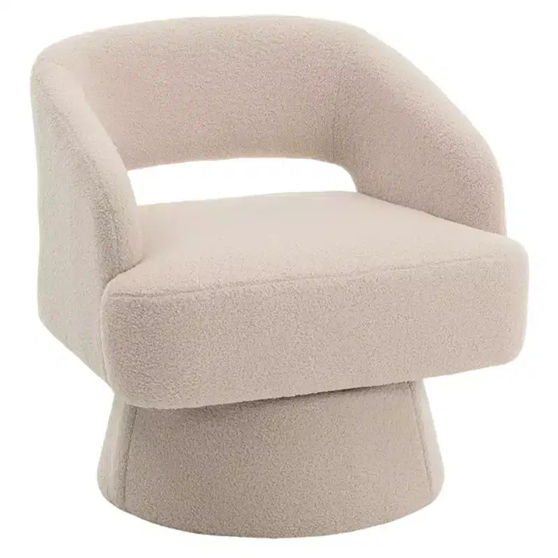 Fauteuil crapaud pivotant à 360°