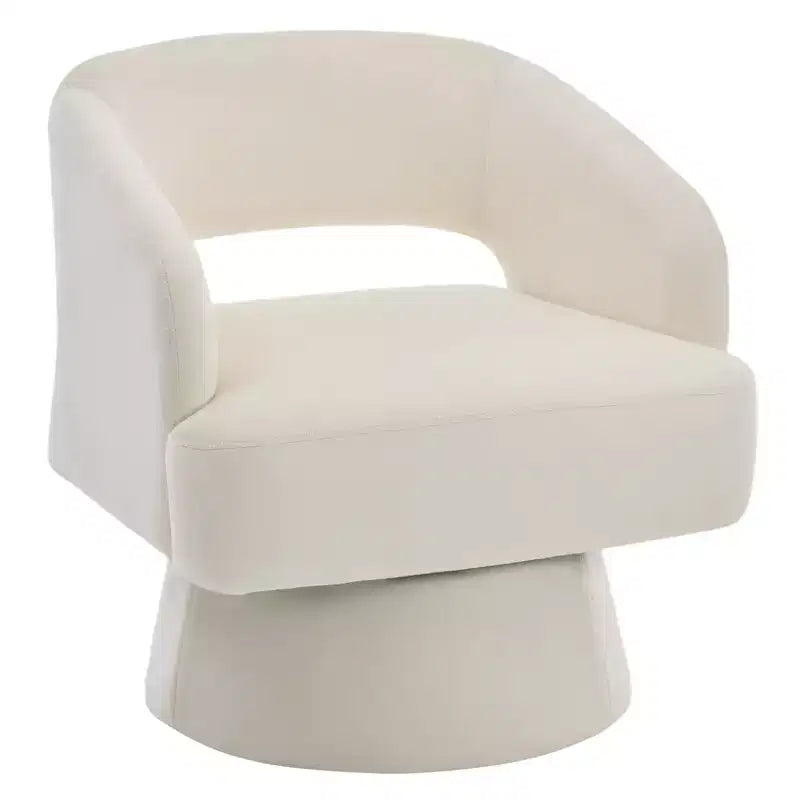Fauteuil crapaud pivotant à 360°