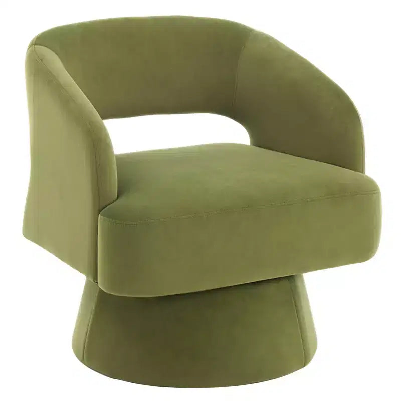 Fauteuil crapaud pivotant à 360°