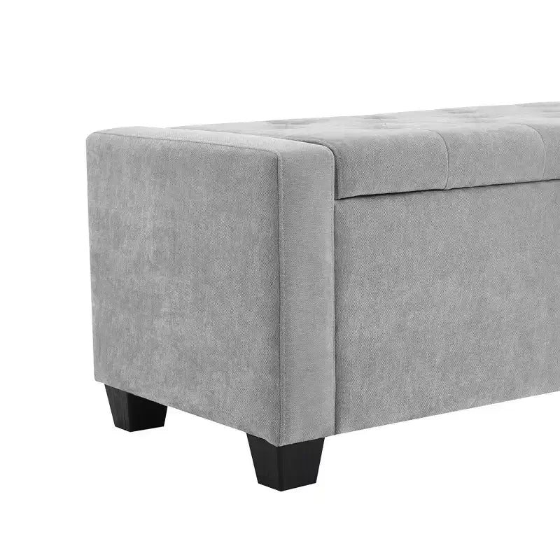 48 Pouf de rangement tapissé