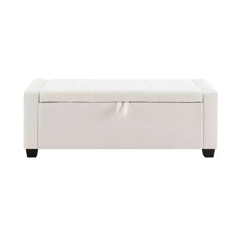 48 Pouf de rangement tapissé