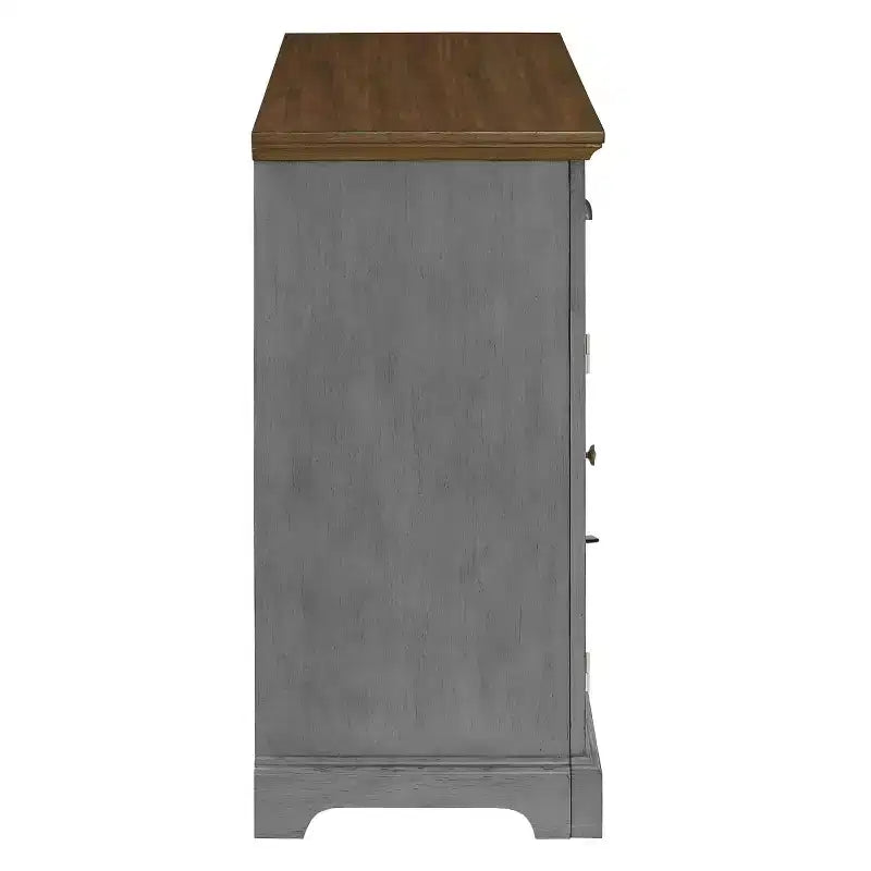 Buffet - Chêne/Gris antique